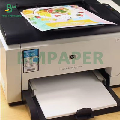 150 gram lazer baskı 32 x 45cm broşürler için iki taraflı parlak kaplı kağıt
