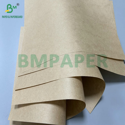 85 gram 100 gram yarı uzatılabilir Kahverengi Çuval Kağıt Çuvallar için Kraft Kağıt 70 x 100cm