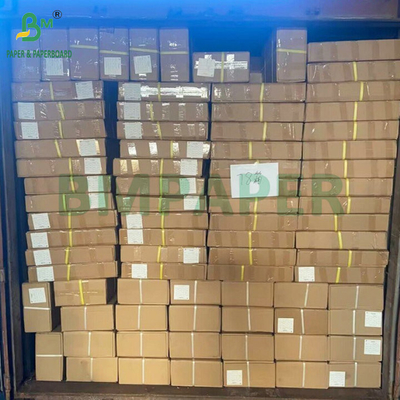 Yumuşak Yüzey 20lb 18'' 24' Geniş Formatlı Mürekkep Jeti Yazıcısı için Çift Taraflı Plan Kağıdı