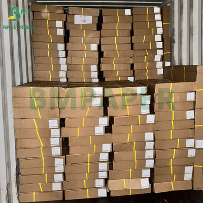 80 gram Mor Mavi Dijital Kağıt CAD Çizelge Ruloları Bir taraflı Beyaz 610mm X 50m 2 inç çekirdek