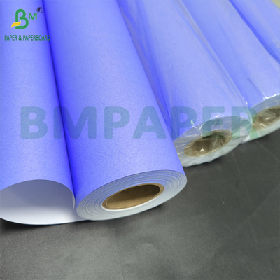 Dijital Plan Kağıdı Tek Yan Mavi Kağıt 24 x 50 metre