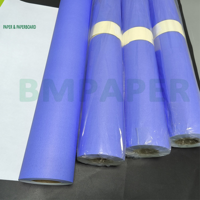 Dijital Plan Kağıdı Tek Yan Mavi Kağıt 24 x 50 metre