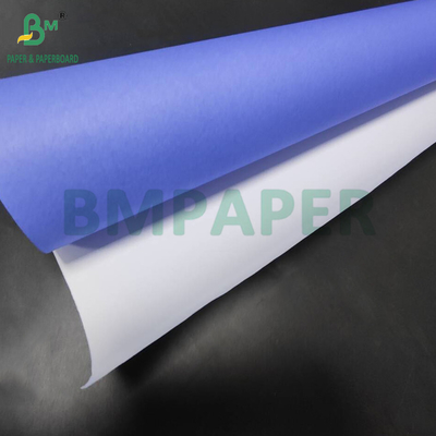 80gm Tek taraflı Mor Mavi Madencilik için çizim kağıdı 610mm x 50m