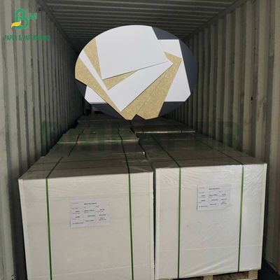 270 gram 300 gram Gıda sınıfı kaplı beyaz üst KLB Kraft Geri taşıyıcı tahtası 31 &quot; 43 &quot;