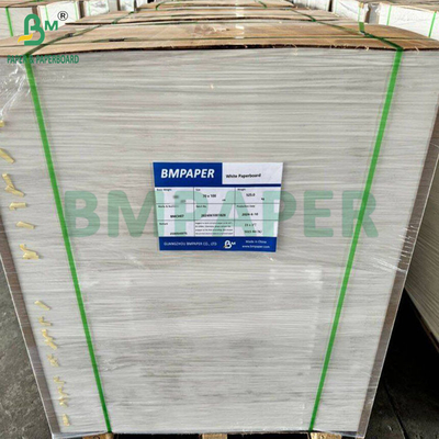 330g 0.44mm Yüksek Beyaz Kağıt Karton Paket Kutusu İçin Solfat Kağıdı