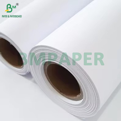 180GSM Büyük formatlı Mat kaplı mürekkep püskürtücüsü Fotoğraf kağıdı rulo 61cm x 30m