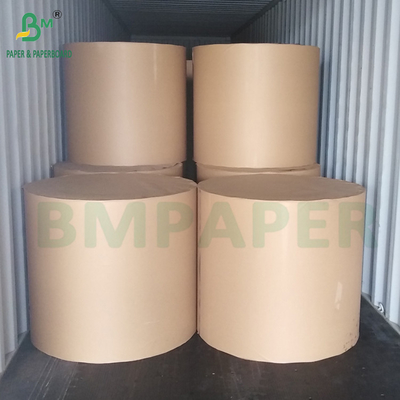 Yüklü Güçlü Doğal Kraft Kağıt Çantaları 70gm 80gm