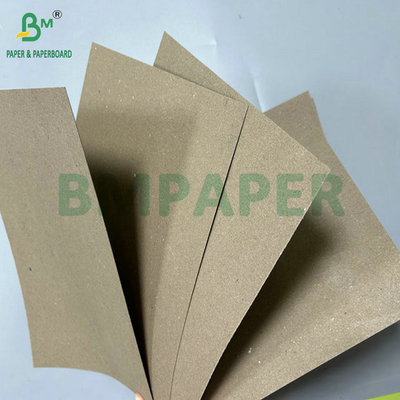 420 gram 450 gram Bobbin çekirdeği için geri dönüştürülmüş kaplamamış kahverengi kraft kartı 101 mm genişlik