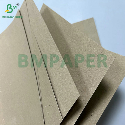 420 gram 450 gram Bobbin çekirdeği için geri dönüştürülmüş kaplamamış kahverengi kraft kartı 101 mm genişlik