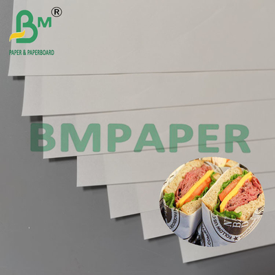 18g Kit5 Gıda sınıfı yağ geçirmez beyaz sandviç kağıdı 70 x 100 cm