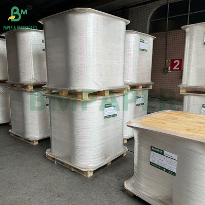24gm 28gm Gıda Güvenli Samanlı Kağıt Rulo 44MM 53MM Yüksek Dayanıklılık