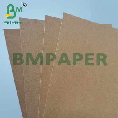 0.55mm 150cm x 50m Textured Washable Kraft Paper Roll For Jeans Etiket