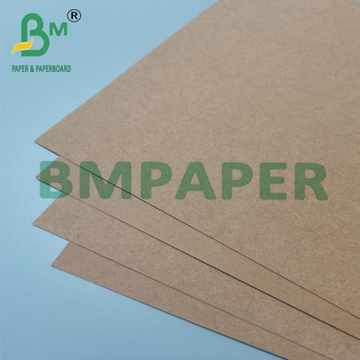 0.55mm 150cm x 50m Textured Washable Kraft Paper Roll For Jeans Etiket