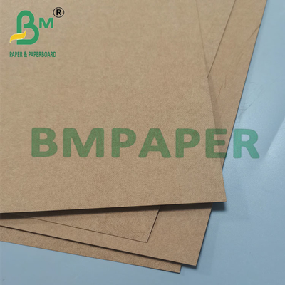 0.55mm 150cm x 50m Textured Washable Kraft Paper Roll For Jeans Etiket