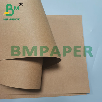 0.55mm 150cm x 50m Textured Washable Kraft Paper Roll For Jeans Etiket