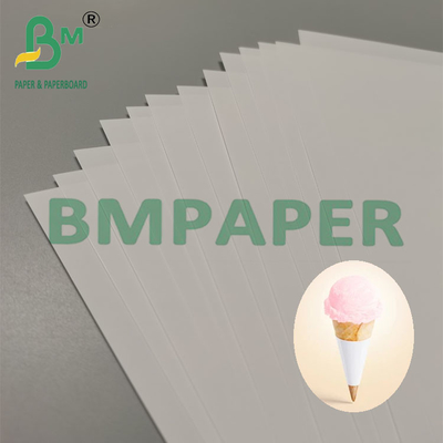 80g Biyodegradable Leak Proof Cone Cup Packaging Paper Tatlı Atıştırmalığı