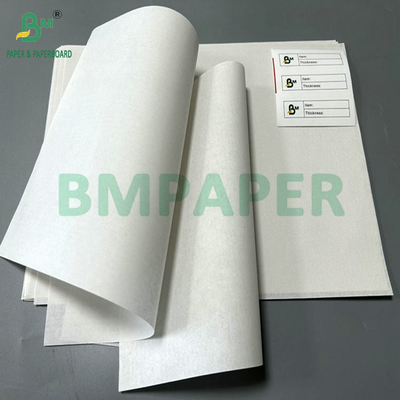 40 gram 50 gram Beyaz Yumuşak Broşür Kağıdı Talimat Kılavuzu 580 x 400 mm baskı