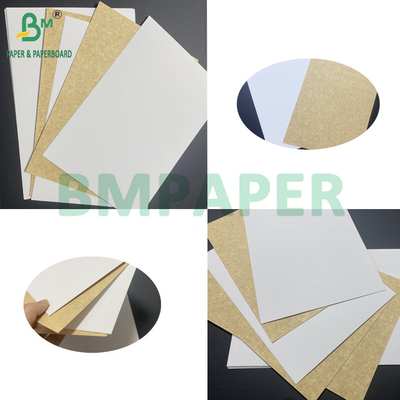 200gm 250gm Gıda sınıfı CKB Kraft Kağıt Karton Kil Beyaz Kaplı Kraft Geri İçecek Paketleme