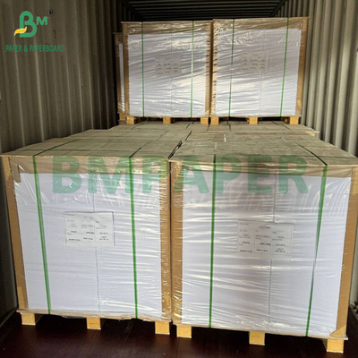 200gm 250gm Gıda sınıfı CKB Kraft Kağıt Karton Kil Beyaz Kaplı Kraft Geri İçecek Paketleme