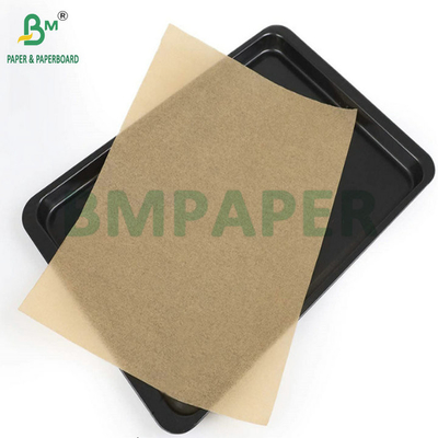 45 gram 60 gram yapışkanlıktan korunan Kahverengi Parşömen Kağıt 9 x 13 inç