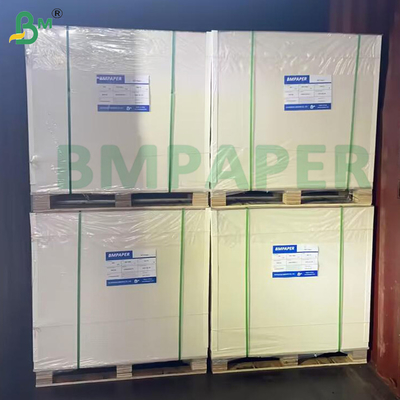 Beyaz MG beyazlaştırılmış kağıt makinesi bir tarafta yüksek parlaklıkla camlanmıştır 30gm - 70gm