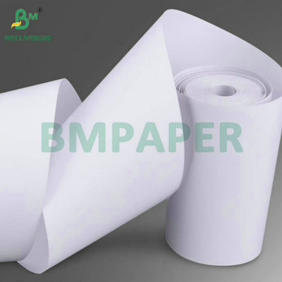 İyi beyazlık 55g 80mm x 80mm Termal makbuz kağıdı POS Çap için rulo