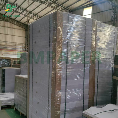 Parfüm kutusu kaplamaları için beyaz 3 katmanlı dalgalı kağıt E F flüt 70 x 100cm