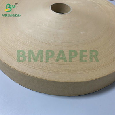 Kırma Küçük Boyutlar 30mm 32mm 24gsm 28gsm Kahverengi Kraft Paket Kağıdı Saman Paketleme