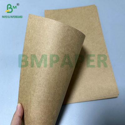 71 x 95cm 250 gram 260 gram Doğal Renk Beyazlanmamış CupStock Kağıt Kupalar için