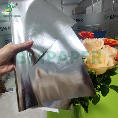 68gm 70gm Gümüş Metalleştirilmiş Islak Dayanıklı Kağıt Bira Boynunda Etiket 700mm