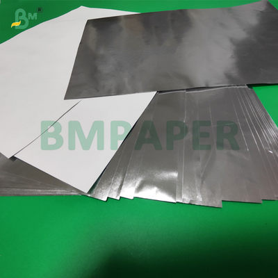 68gm 70gm Gümüş Metalleştirilmiş Islak Dayanıklı Kağıt Bira Boynunda Etiket 700mm