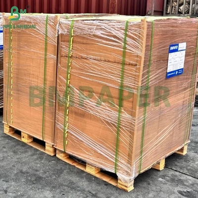 Kahverengi Karton 1.0mm 2.0mm Kalınlığı Katı Karton Yaprakları 787x1092mm