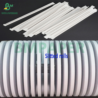 Bireysel saman ambalajı için 32 mm 24 gram beyaz kraft kağıdı