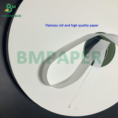 Bireysel saman ambalajı için 32 mm 24 gram beyaz kraft kağıdı