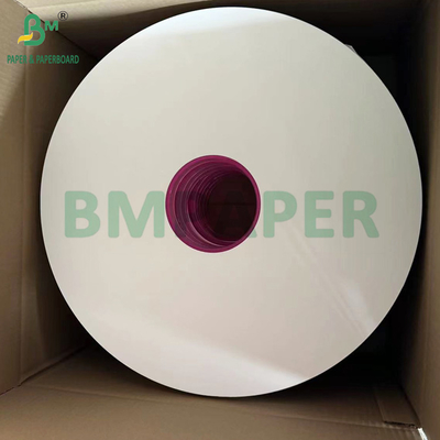 24gm 28gm İçme pipeleri için sıradan beyaz sargı kağıdı 44MM 53MM Gıda sınıfı
