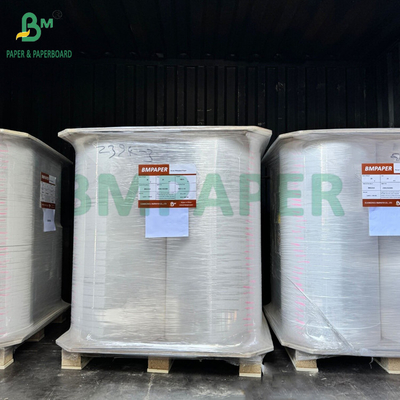 24gm 28gm İçme pipeleri için sıradan beyaz sargı kağıdı 44MM 53MM Gıda sınıfı