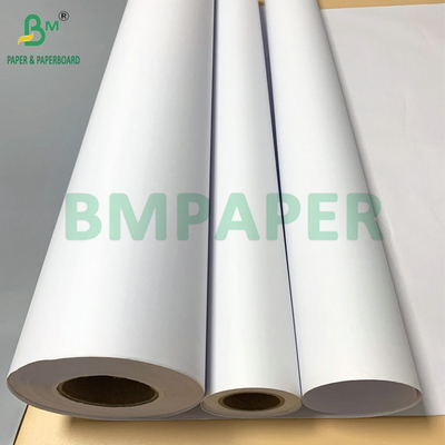 32 lb 35 lb Parlaklık Geniş formatlı CAD Bond Roll 24'' 36' x 100'