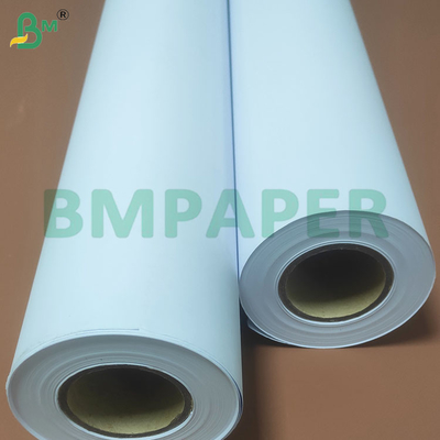 20lb CAD Çizelge Kağıt Ruloları Mühendislik Baskı için 610mm*150m