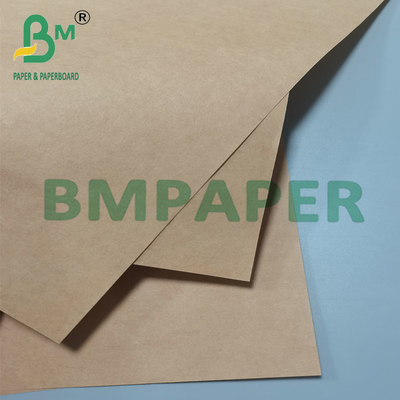 80g 25kg 40kg dayanıklı komposta edilebilir kahverengi genişletilebilir çuval kraft kağıdı