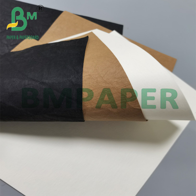 110 Yards Geri Dönüştürülebilir Yıkanan Kraft Kağıt Rulo 0.55mm Kozmetik Torba için