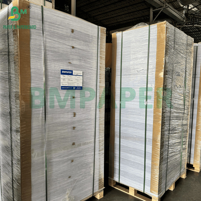 120+120+120g Kozmetik kaplama için beyaz dalgalı karton levhalar 30"x40"