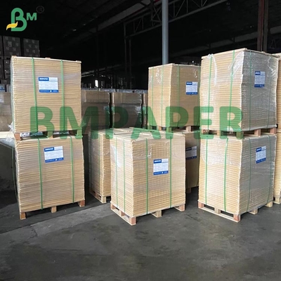 80gm Kahverengi Islak Güçlü Kraft Kağıt Çantalar için Yüksek Güçlü