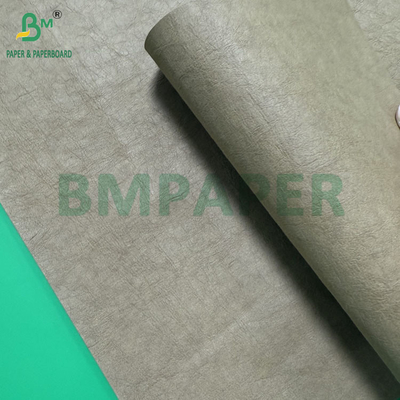 0.55mm 0.60mm Koyu kahverengi pantolon etiketleri için Kraft kağıt ruloları 150cm X 100m