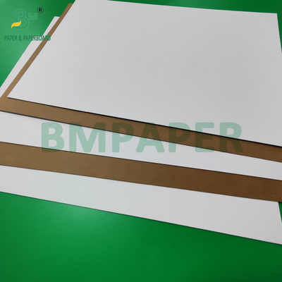 0.7mm 590gm Elektronik Ürünler İçin Beyaz Yüzlü Kraft Karton Paketi 79 x 109cm