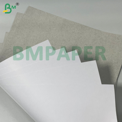 200g 230g Karton Beyaz Yüzey Dupleks Karton Paket Kutusu İçin Gri Arkaplan