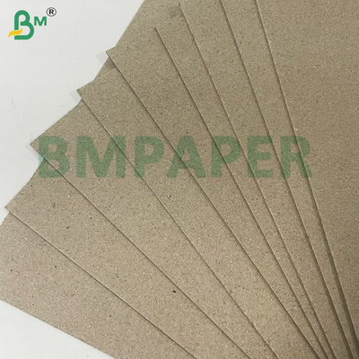 Offset Baskı Gri Çipkart 0.8mm 1.0mm Kitap Kapakları ve Sabit Kapaklı Dosya Dizinleri İçin Geri Dönüştürülmüş Karton