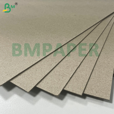 Offset Baskı Gri Çipkart 0.8mm 1.0mm Kitap Kapakları ve Sabit Kapaklı Dosya Dizinleri İçin Geri Dönüştürülmüş Karton