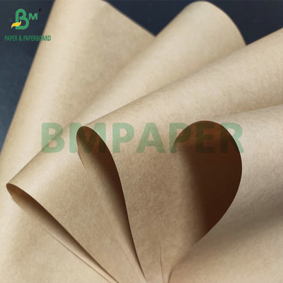 Güç 90g 100g Alışveriş çantası için saf kraft kağıdı