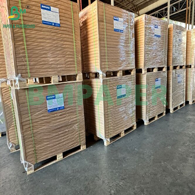 210gm 215gm Gıda sınıfı kaplı Fildişi Kağıdı Patates kızartması paketlemek için