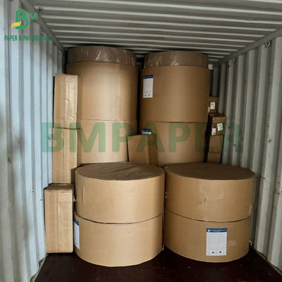 Rulo Genişliği 440 mm 450 mm 48 gram 55 gram POS Yazıcıları için Beyaz Termal Kağıt
